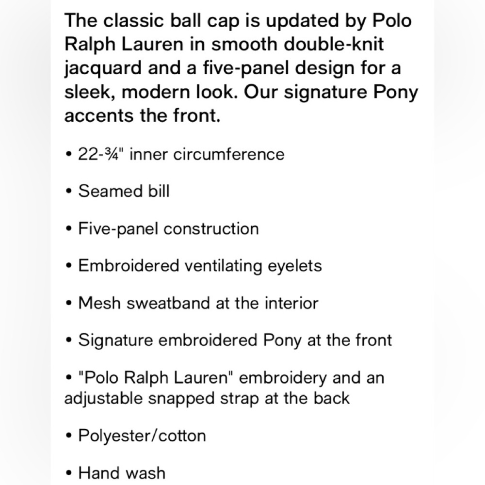 LAST ONE! Polo RL Harvard Red Baseball Cap Hat - Picture 5 of 6